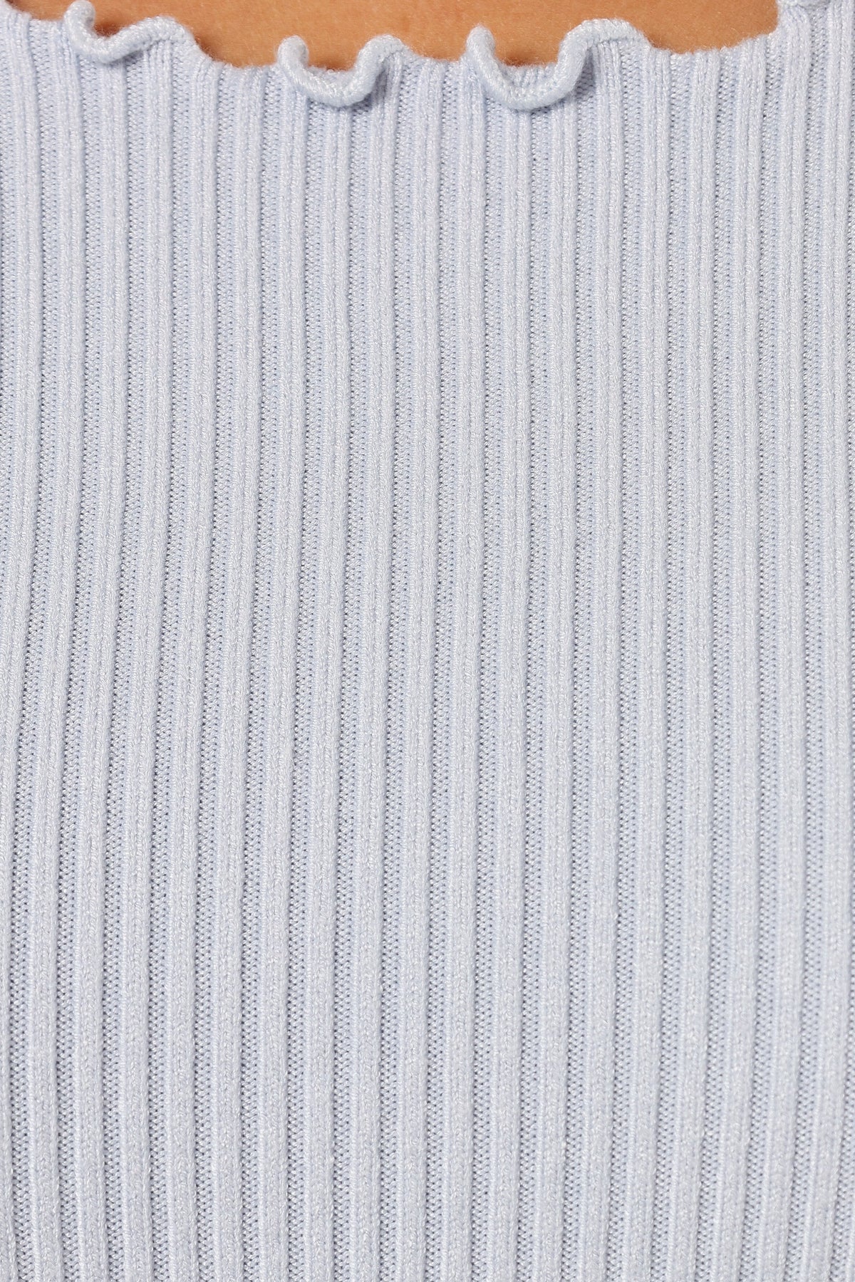 Kya Knit Top - Light Blue
