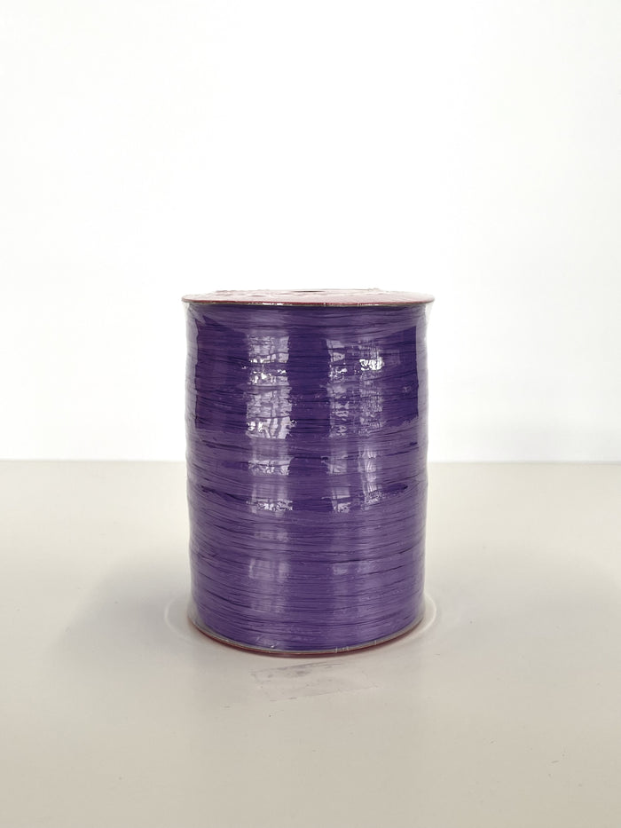 Amethyst Rayon Raffia Ribbon