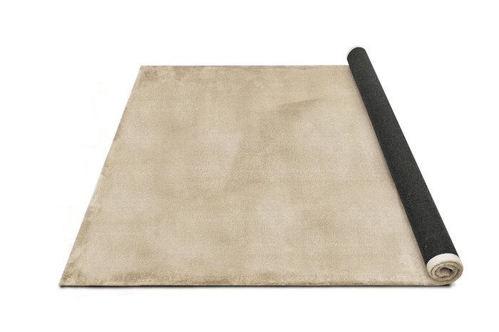 Bunny Faux Fur Area Rug - Textured Champaign - 5' x 7' - Wichita Home Outlet
