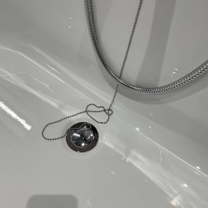 Eliseo Ricci Plug and Chain Retainer Bath Waste