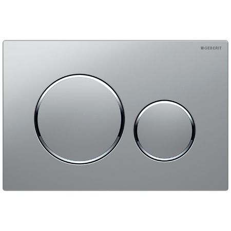 Geberit Sigma20 Dual Flush Plate - Matt Chrome 115.882.KH.1