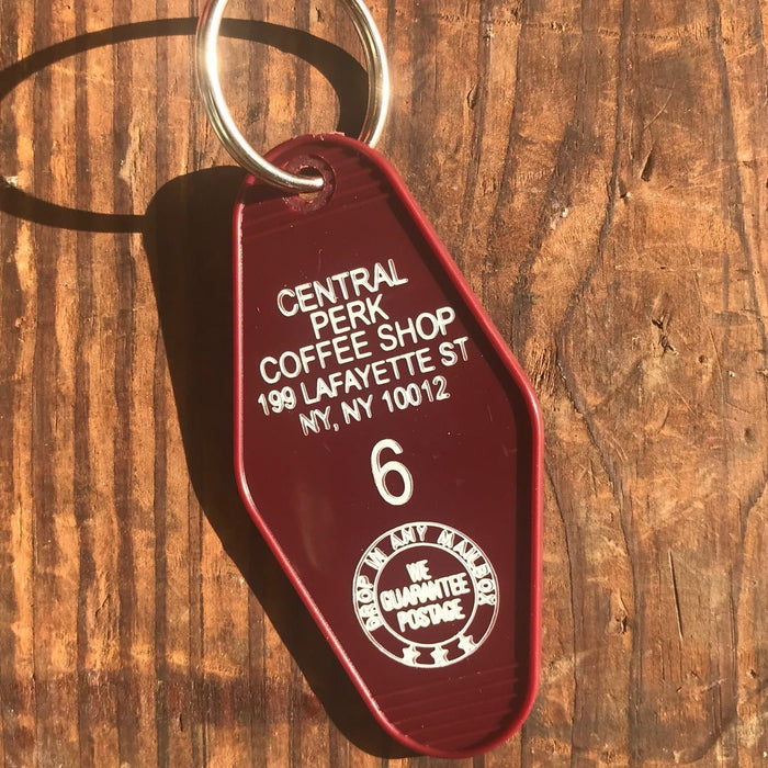 Motel Key Fob - Central Perk - Friends - Wichita Home Outlet