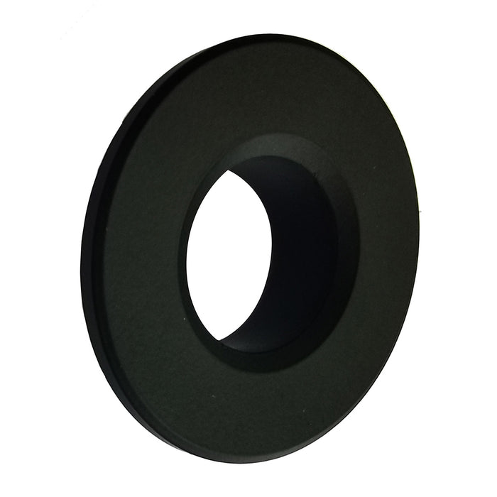 Objekt Cermica Round Basin Overflow Cover - Satin Black