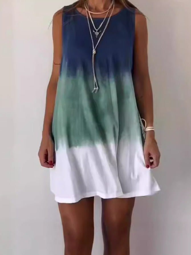 Scarlett - Casual Gradient Dress