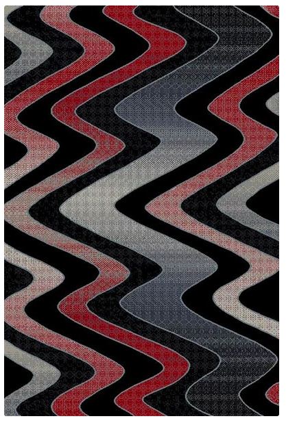 Trendz 866 Area Rug - Lava - 5' X 7' - Wichita Home Outlet