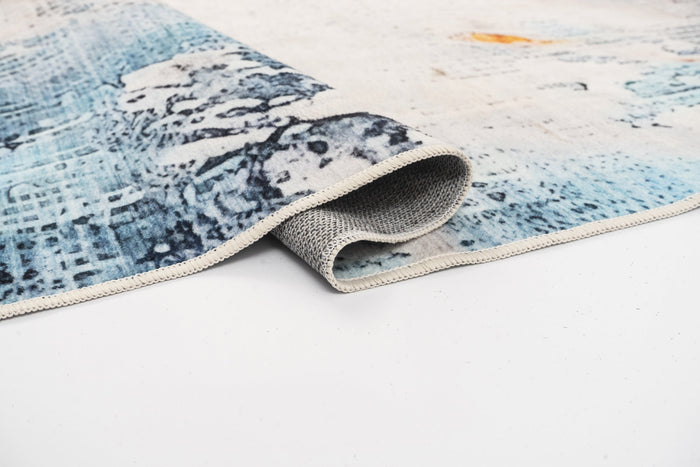 Washablez 433 Area Rug - 8' x 10' - Multi - Wichita Home Outlet