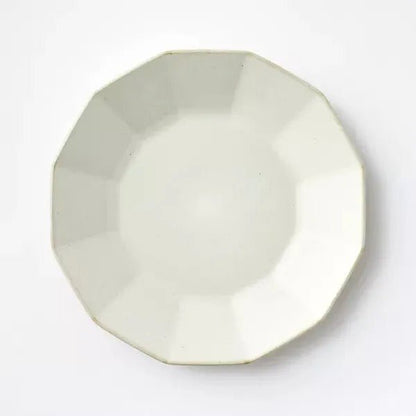 13" Ceramic Angular Bowl - Wichita Home Outlet