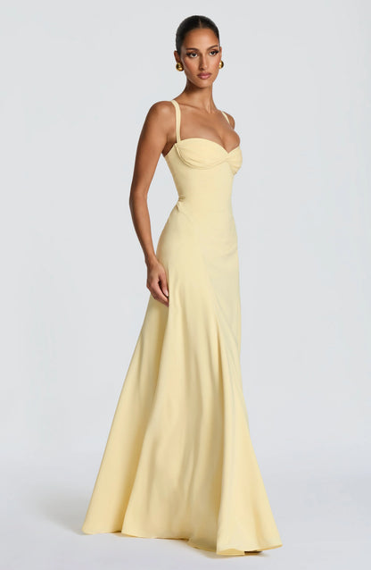 Irie Maxi Dress - Lemon