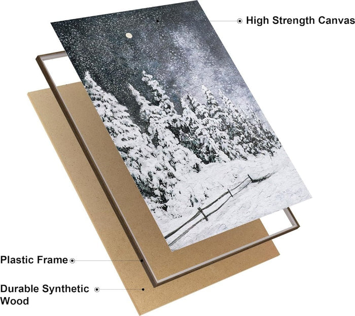 2pc 16" x 24" Inch Christmas Canvas Wall Art - Wichita Home Outlet