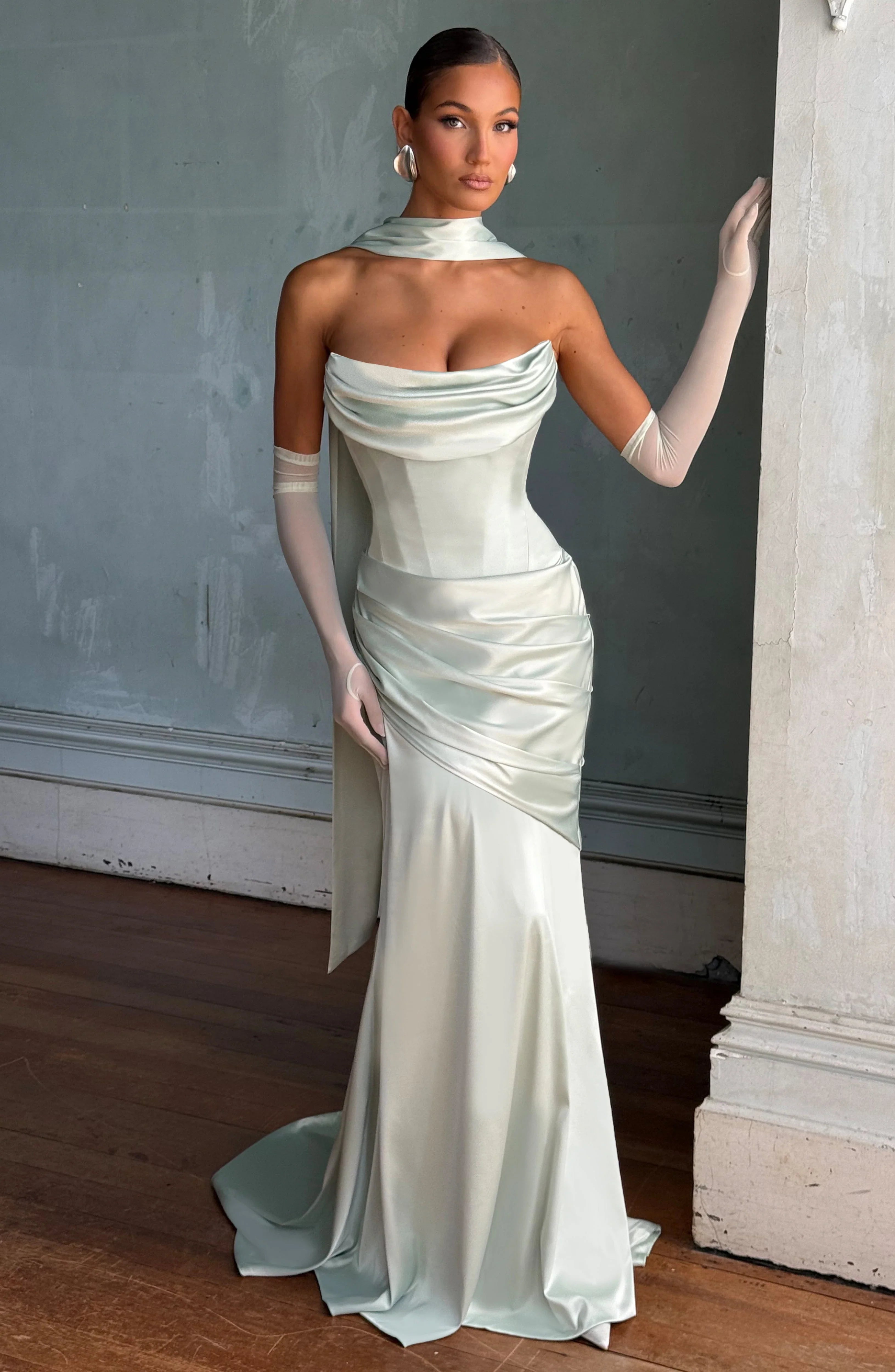 Kensington Maxi Dress - Mint