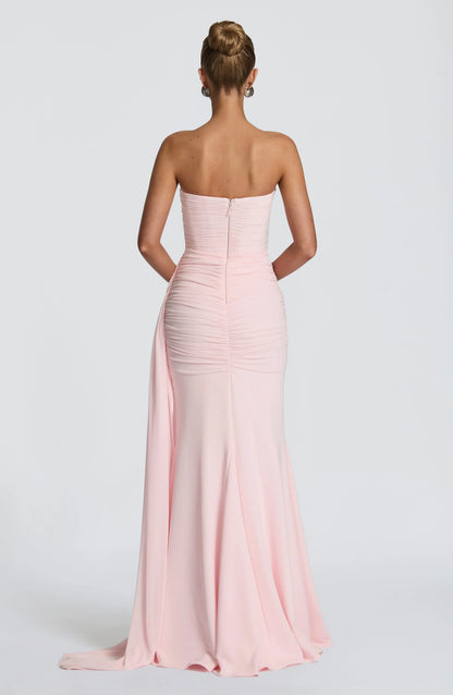 Ashika Maxi Dress - Blush
