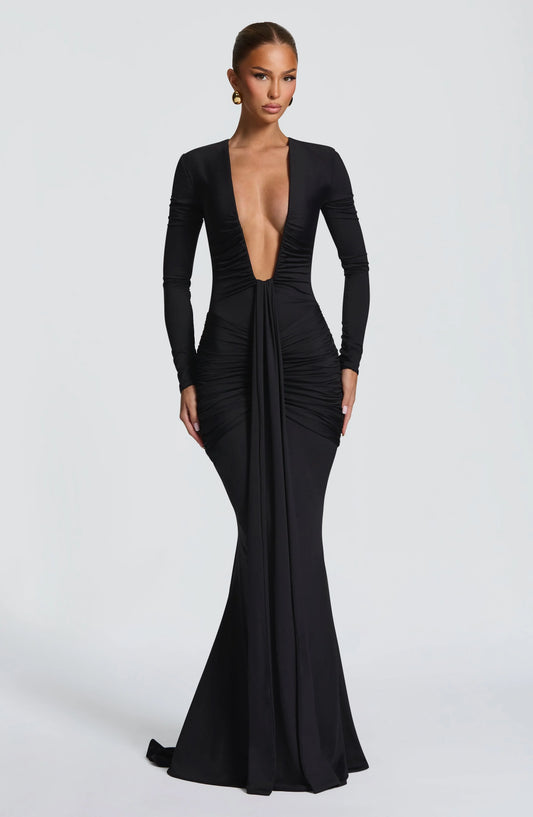 Tara Maxi Dress - Black