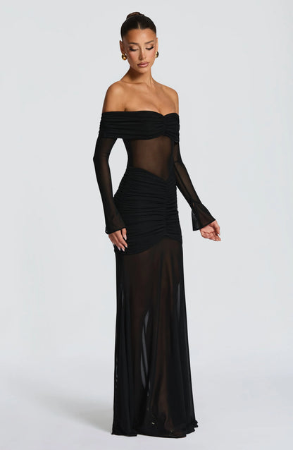 Arlena Maxi Dress - Black