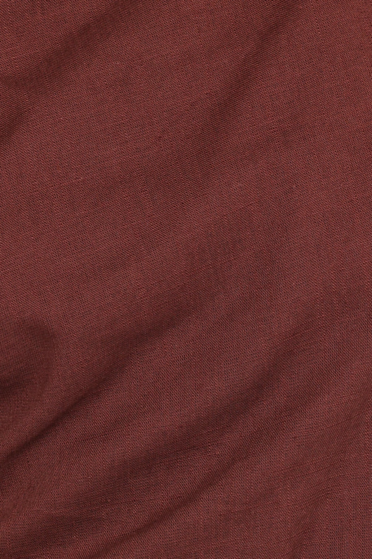 Shaw Off Shoulder Top - Chocolate Brown