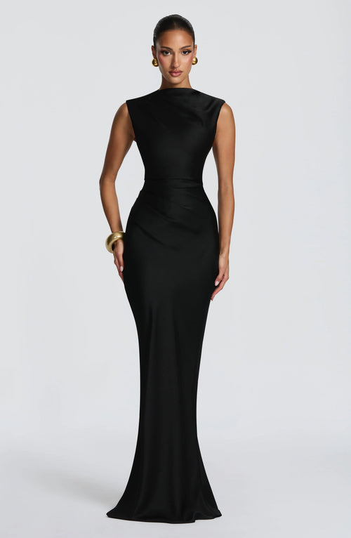 Avielle Maxi Dress - Black