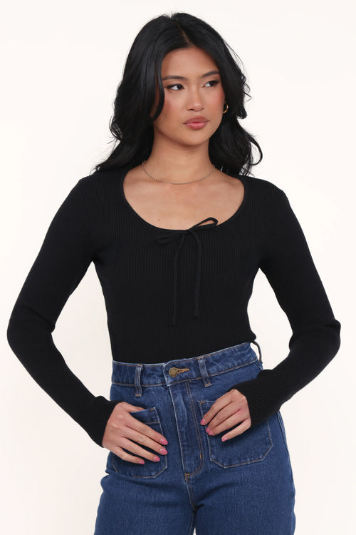 Cooper Knit Top - Black