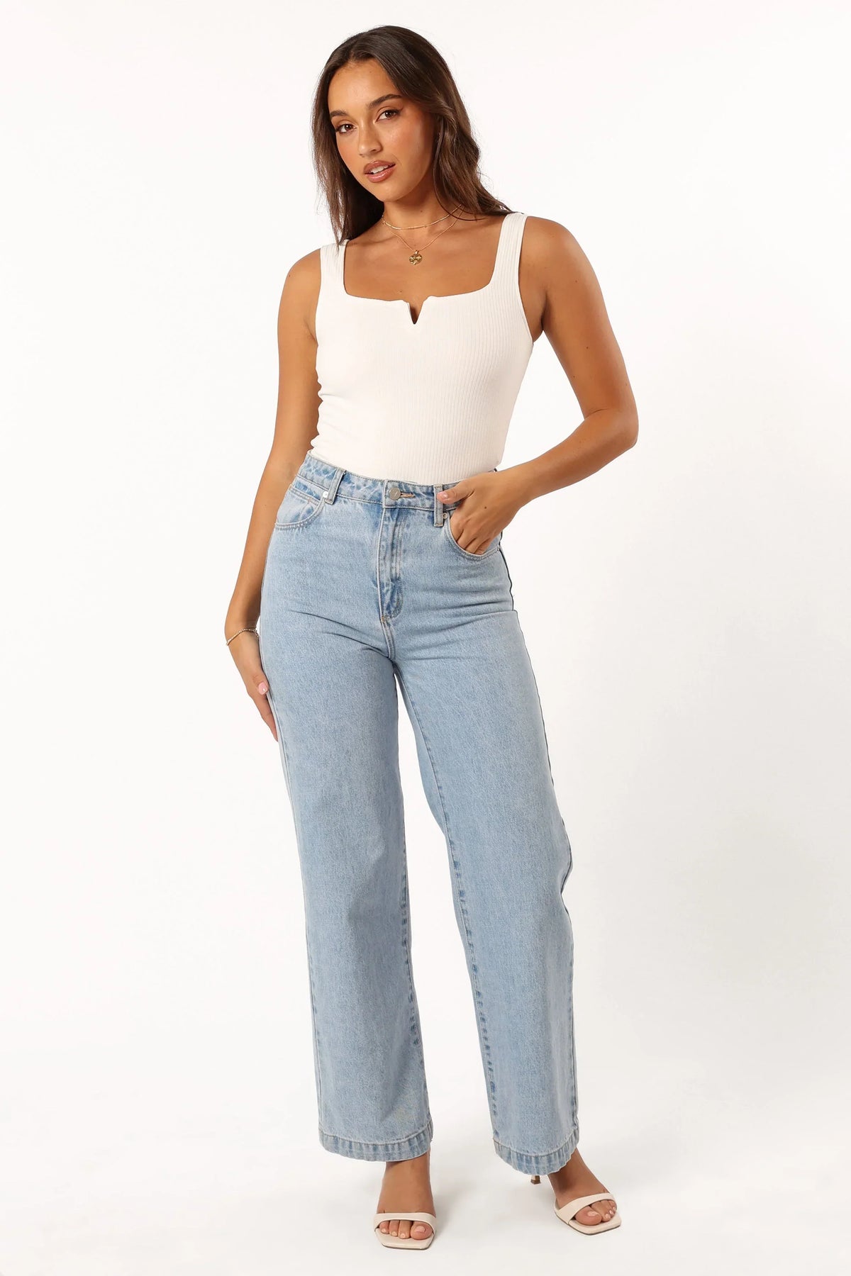 Santina Top - White