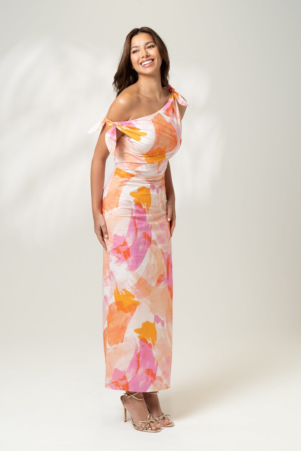 Ashley Drop Shoulder Midi Dress