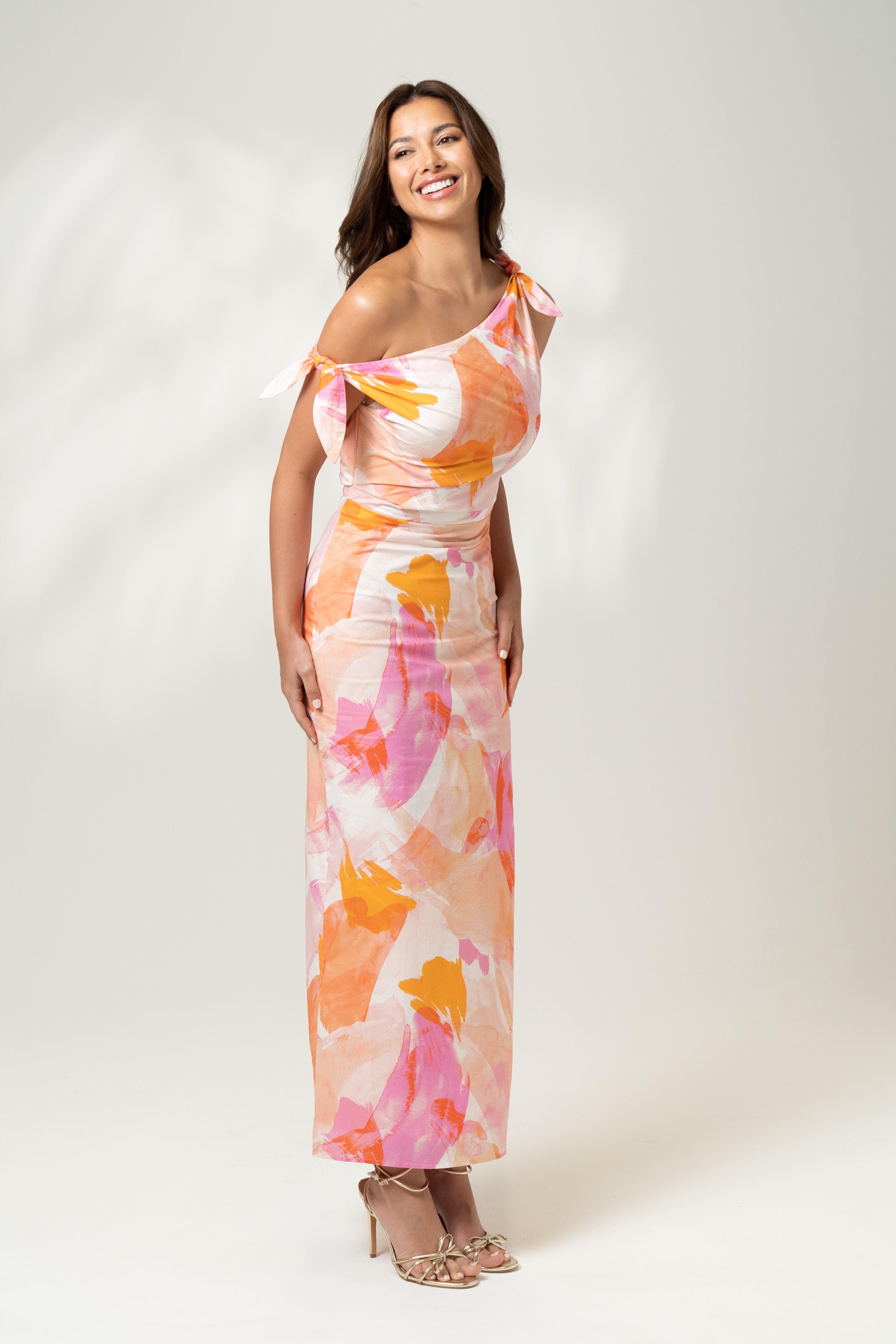 Ashley Drop Shoulder Midi Dress