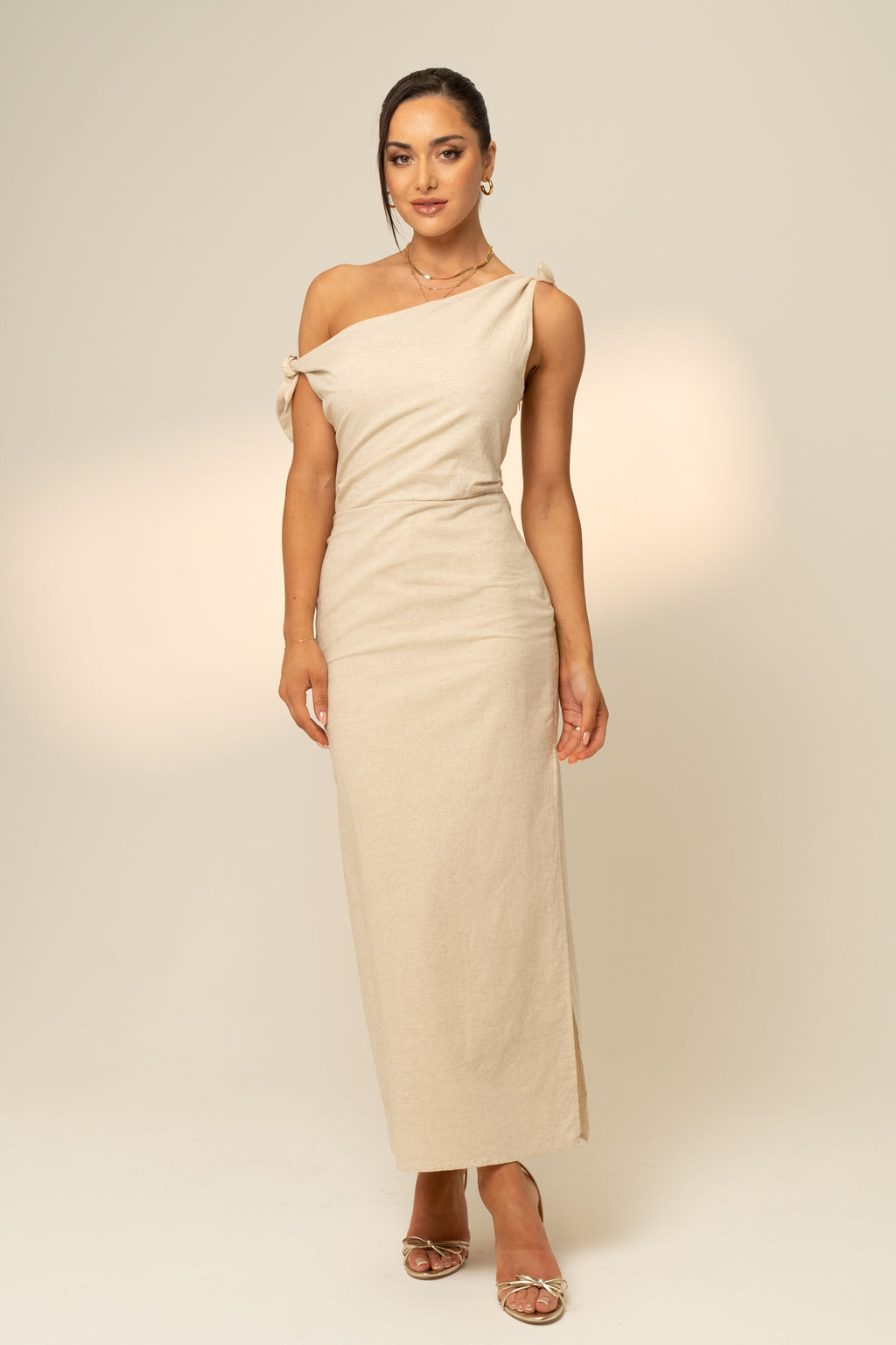 Ashley Drop Shoulder Midi Dress
