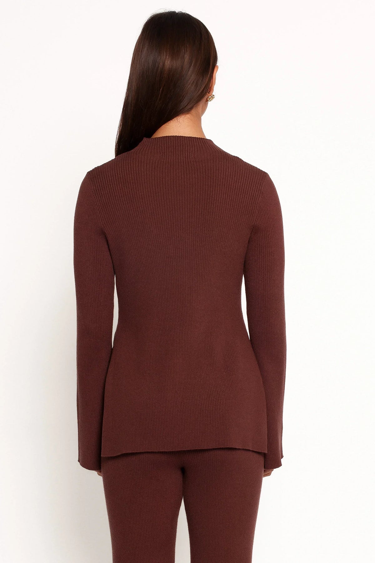 Adrienne Knit Top - Chocolate