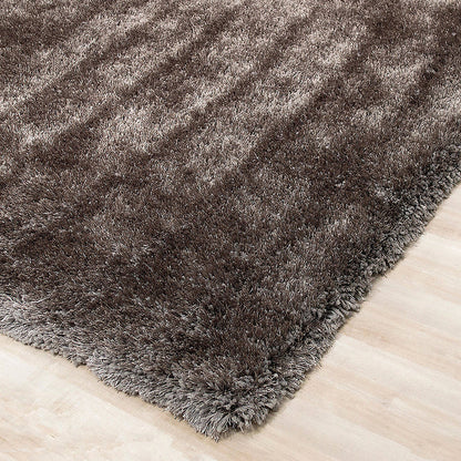 Afro Plain Area Rug - 8' x 11' - Silver - Wichita Home Outlet