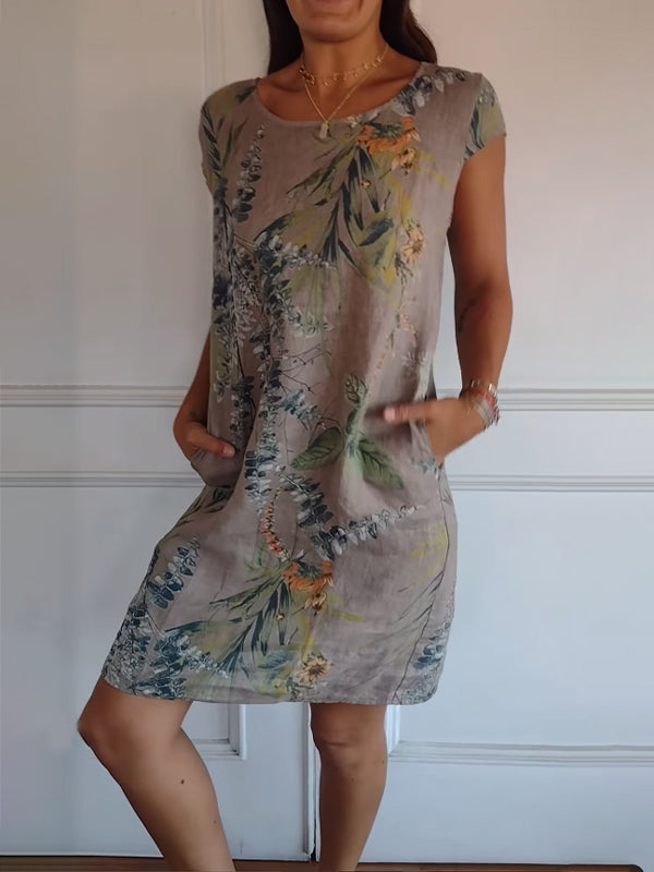 Agnes - Casual Printed Dress