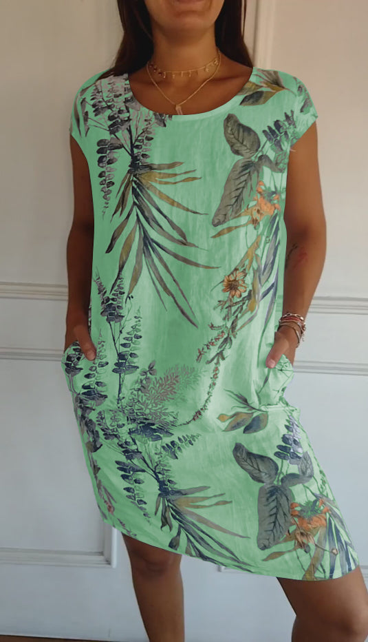 Agnes - Casual Printed Dress