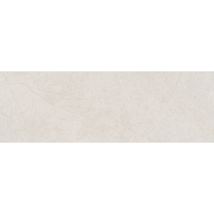 Alleghe Cream 30 x 90cm Matt Rectified White Body Wall Tile - 1.62 sqm perbox