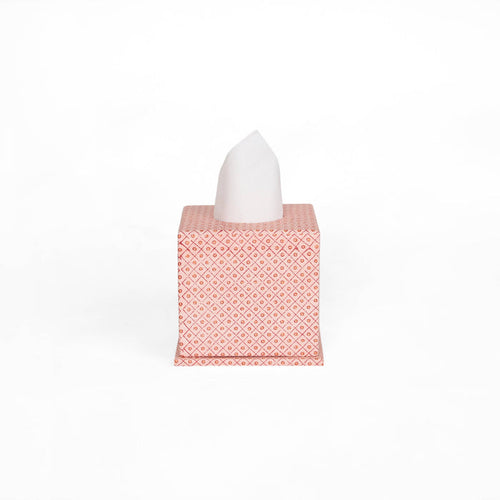 Amélie Tissue Box - Crimson