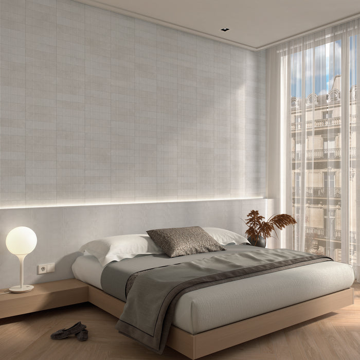 Anzo Blanco White 7.5 x 30cm Matt White Body Wall Tile - 0.59sqm perbox