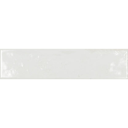 Asly White 7.5 x 30cm Brick Wall Tile - 0.59sqm perbox