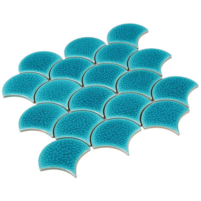 Atlantis Teal 30.2 x 29.4cm Mosaic Sheet