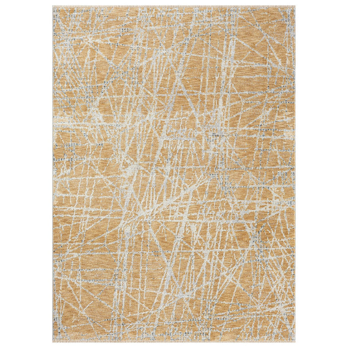 Aurora Area Rug 850 - Gold - 8' x 10' - Wichita Home Outlet
