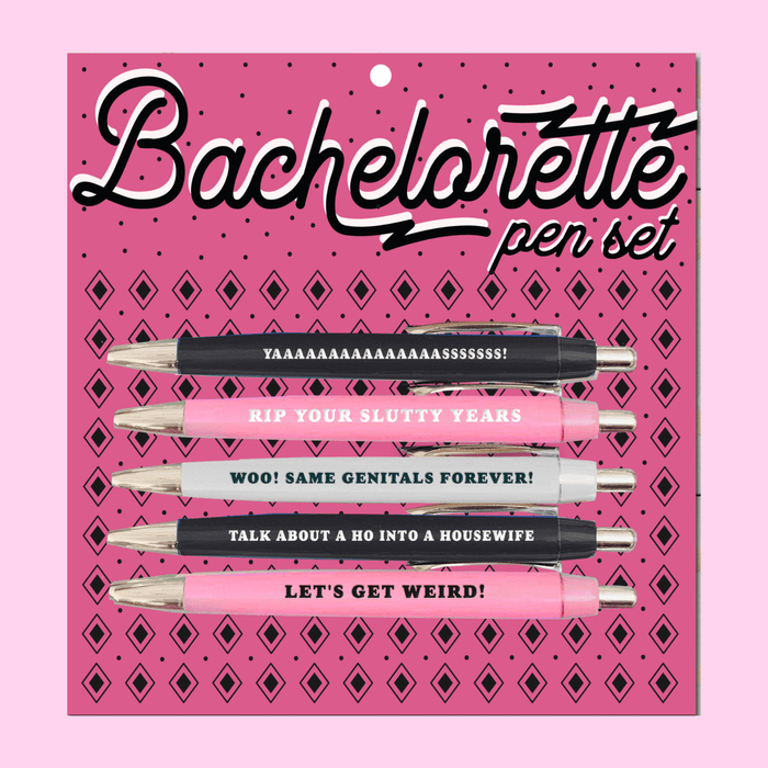 Bachelorette Pen Set - Wichita Home Outlet
