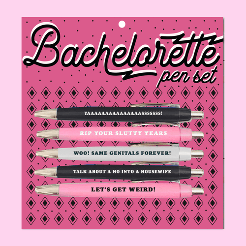Bachelorette Pen Set - Wichita Home Outlet