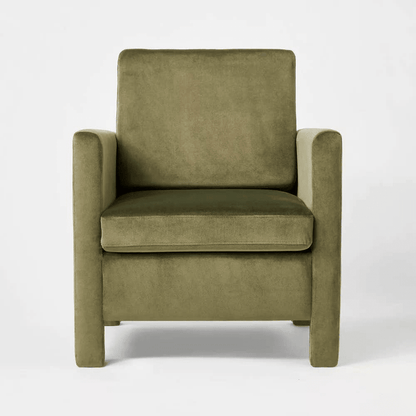 Bellfield Fully Upholstered Accent Chair - Olive Green - Wichita Home Outlet