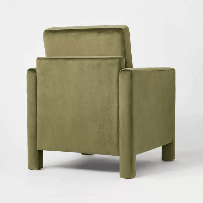 Bellfield Fully Upholstered Accent Chair - Olive Green - Wichita Home Outlet