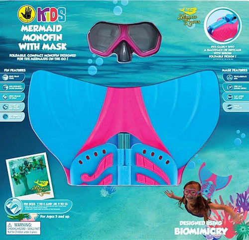 Body Glove Kids' Mermaid Fin with Mask - Wichita Home Outlet