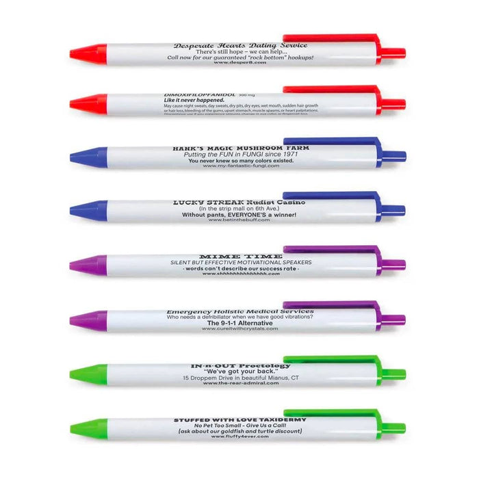 Borrow My Pen - Memorable Pens - Set of 8 - Wichita Home Outlet