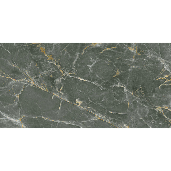 Brasilia Emerald Polished 60 x 120 Rectified Porcelain Tile - 1.44sqm perbox