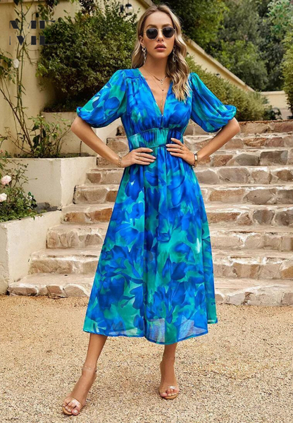 Bronwyn - Bloomy Elegance Dress