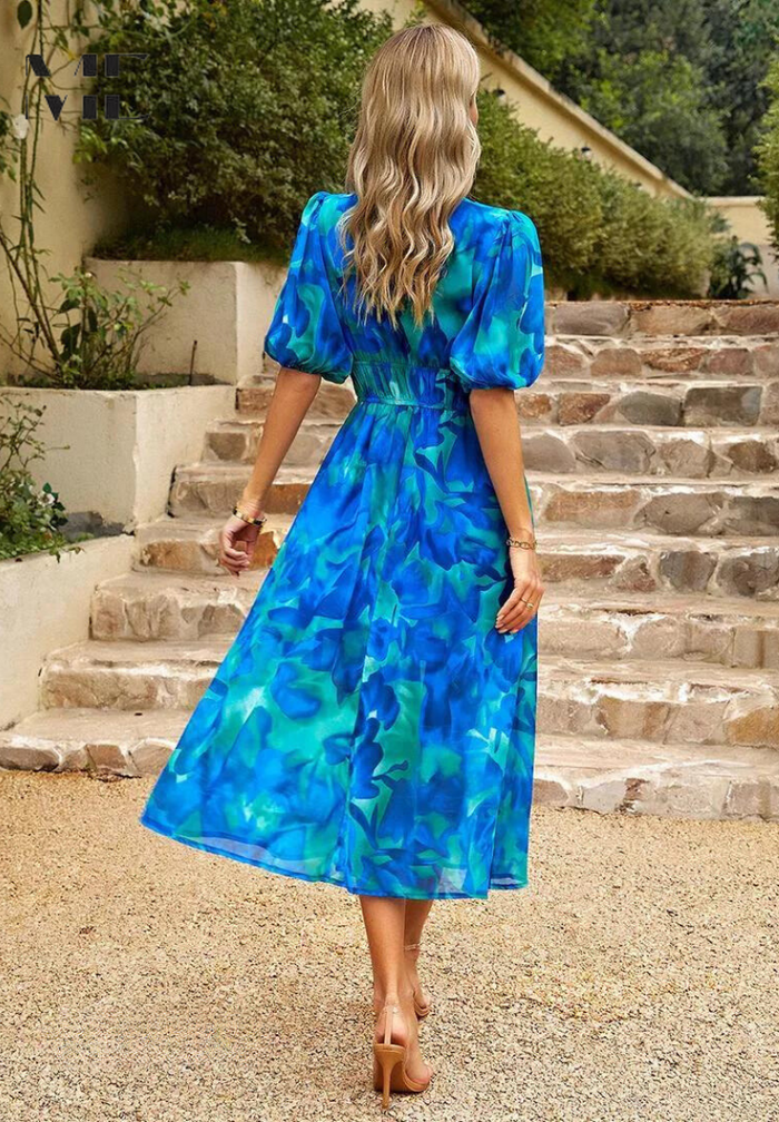 Bronwyn - Bloomy Elegance Dress