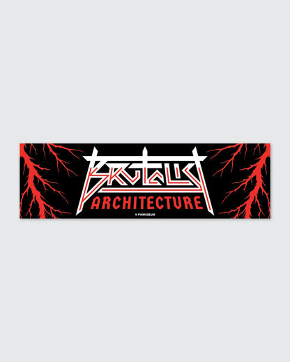Brutalist Architecture • Bumper Sticker
