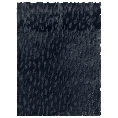 Bunny 50 Sculpted Area Rug - 5' x 7' - Black - Wichita Home Outlet