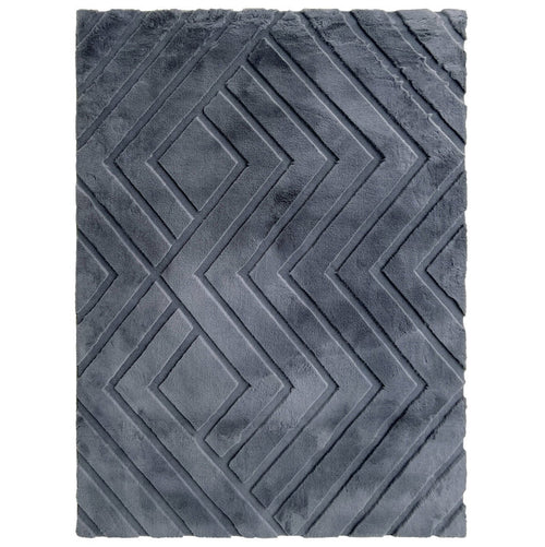 Bunny 56 Sculpted Area Rug - 7' x 10' - Graphite - Wichita Home Outlet