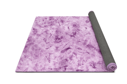 Bunny Faux Fur Area Rug - Tie Dye Purple - 5' x 7' - Wichita Home Outlet