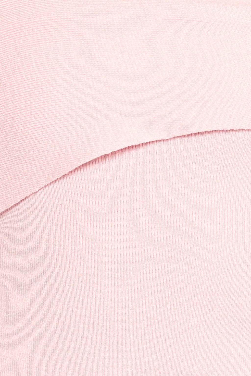 Charama Off Shoulder Knit Top - Pink