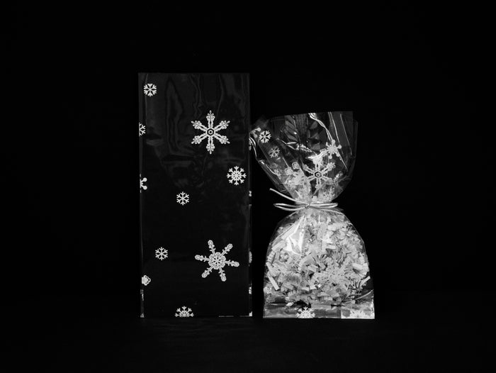 C7 Snowflakes Cello Bags