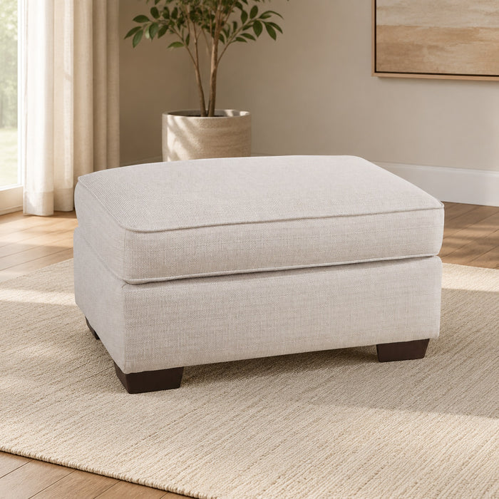 Carmine Ottoman - Pebble - Wichita Home Outlet